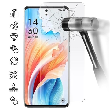 Protecteur d’Écran Oppo A79/A2 en Verre Trempé - Case Friendly - Clair