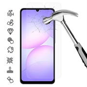 Protecteur d'écran Samsung Galaxy A07 5G en verre trempé - 9H - Case Friendly - Transparente