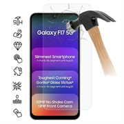 Protecteur d'écran Samsung Galaxy F17 en verre trempé - 9H - Case Friendly - Transparente