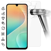 Protecteur d'écran Samsung Galaxy F36 en verre trempé - 9H - Case Friendly - Transparente