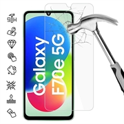 Protecteur d'écran Samsung Galaxy F70e en verre trempé - 9H - Case Friendly - Transparente