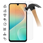 Protecteur d'écran Samsung Galaxy M36 en verre trempé - 9H - Case Friendly - Transparente