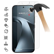 Protecteur d'écran Xiaomi 17T Pro en verre trempé - 9H - Case Friendly - Transparente