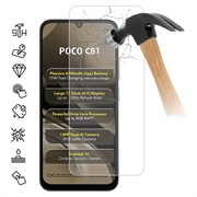 Protecteur d'écran Xiaomi Poco C81 en verre trempé - 9H - Case Friendly - Transparente