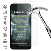 Protecteur d'écran Xiaomi Poco C85x en verre trempé - 9H - Case Friendly - Transparente