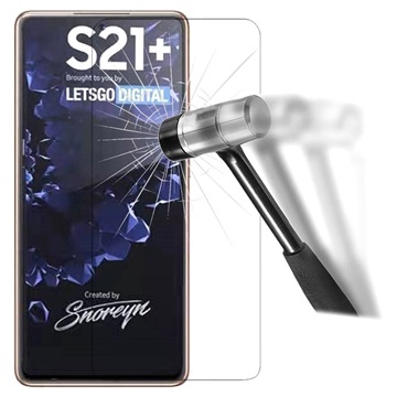 Protecteur d\'Écran Samsung Galaxy S21+ 5G en Verre Trempé (Emballage ouvert - Excellent) - Transparent