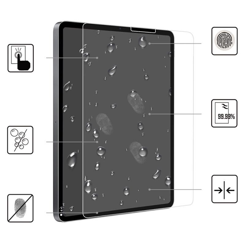 Protecteur d'Écran iPad Air 2020/2022 en Verre Trempé - 9H - Clair