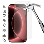 Protecteur d'écran iPhone 18 Pro Max en verre trempé - 9H - Case Friendly - Transparente