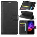 Étui Portefeuille Huawei Enjoy 9, Y7 Pro (2019) Texturé avec Support