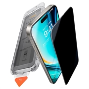 Protecteur d'écran iPhone 16 Pro Max Torras GlassGo Privacy avec cadre Auto-Align