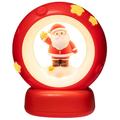 Veilleuse de Noël réglable à commande tactile pour enfants - Père Noël
