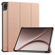 Étui Smart Folio OnePlus Pad 4/Oppo Pad 5 Pro Tri-Fold Series - Rose Doré