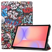 Étui Smart Folio Samsung Galaxy Tab S10 Lite Tri-Fold Series - Graffiti