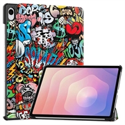 Étui Smart Folio Samsung Galaxy Tab S11 Tri-Fold Series - Graffiti