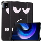 Étui Folio Intelligent Xiaomi Pad 6/Pad 6 Pro - Série Tri-Fold - Don't Touch Me