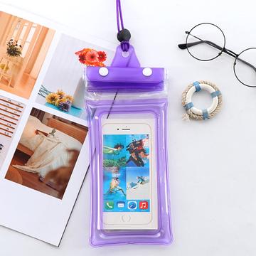 Étui étanche universel pour smartphone Triple Seal - 7.2" - Violet