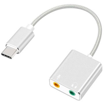 Adaptateur Audio USB-C / AUX pour Casque & Microphone