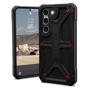 Coque Hybride Samsung Galaxy S23+ 5G UAG Monarch Kevlar - Noire