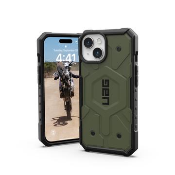 Coque Hybride iPhone 15 UAG Pathfinder MagSafe - Verte