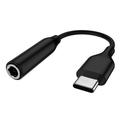 Adaptateur audio USB-C / 3.5mm - Prise en charge audio et des appels - Noir