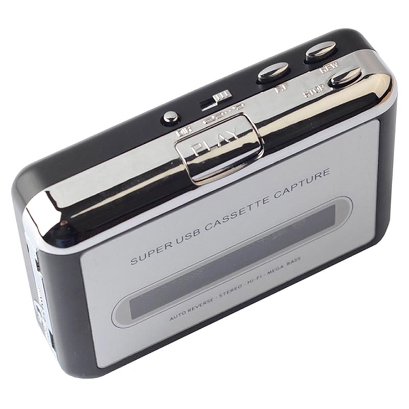 Lecteur de Cassette Numérique, Convertisseur de Cassette en MP3 en  Plastique Portable pour Téléphone pour Voitures