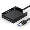Lecteur de carte mémoire USB 3.0 4 en 1 Ugreen - SD/CF/microSD/MS - Noir