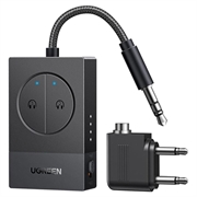 Adaptateur audio Bluetooth 5.4 Ugreen BT305 avec double prise jack 3.5mm - Noir