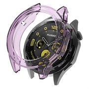 Coque Huawei Watch GT 4 en TPU Ultra Fine - 46mm - Violet Transparente