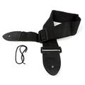 Courroie universelle réglable pour guitare et ukulélé - Noir