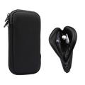 Étui universel en nylon pour téléphone portable avec fermeture éclair et cordon - 6.7–6.9" - Noir