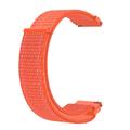 Bracelet universel en nylon à fermeture Velcro pour montre connectée, 20mm - Orange