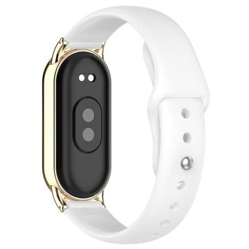 Bracelet Universel en Silicone pour Smartwatch - 12mm - Blanc