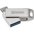 Clé USB Verbatim MyDual USB-A/USB-C 32 Go - Argent