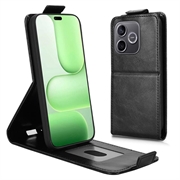 Étui à rabat vertical Honor 600 Lite avec support - Noir