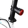 WEST BIKING Feu de freinage de vélo à capteur intelligent, 6 modes, étanche et rechargeable par USB, feu arrière LED pour selle de vélo