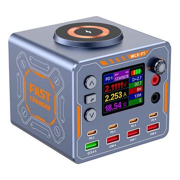 WLX-F1 Station de charge rapide sans fil à 8 ports - 140W