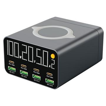 Station de recharge de bureau WLX-M1 avec recharge sans fil - 120W