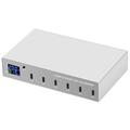 WLX-X6P Station de charge de bureau USB-C pour ordinateurs portables, smartphones et tablettes - 140W