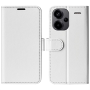 Étui Portefeuille Xiaomi Redmi Note 13 Pro+ avec Fermeture Magnétique - Blanc