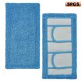 Chiffons de remplacement lavables pour Swiffer Floor Mop - 5 Pcs. - Bleu