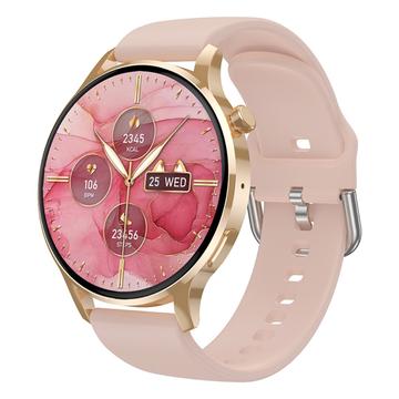 Watch3 pro 1.3" AMOLED Smart Watch avec boîtier métallique Bluetooth Call Women Health Bracelet with Heart Rate Monitoring