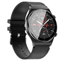 Bluetooth Smartwatch Sport Étanche avec Capteur de Fréquence Cardiaque GT08 - Noir