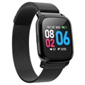 Smartwatch Étanche Bluetooth Sports CV06 - Milanais - Noir