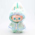 Imperméable à capuche pour poupée Labubu 17cm