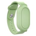 Bracelet en silicone étanche pour Samsung Galaxy SmartTag 2 Bluetooth Tracker Etui de protection - Vert