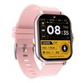 Montre intelligente sportive étanche avec bracelet en silicone GT20 - 1.69" - Rose