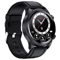 Smartwatch de Sport Étanche avec ECG E400 - Bracelet Élégant - Noir
