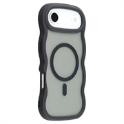 Coque hybride magnétique iPhone Air bord d'onde - Noire