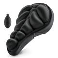 West Biking YP0801260 Housse de selle de vélo gonflable 3D avec coussin d'air - Taille L