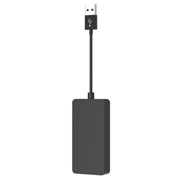 Clé USB filaire CarPlay/Android Auto (Emballage ouvert - Excellent) - Noir